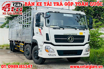 Xe Tải Dongfeng Hoàng Huy 4 Chân 2022, Xe Tải DF 17T99 Nhập Khẩu Nguyên Chiếc